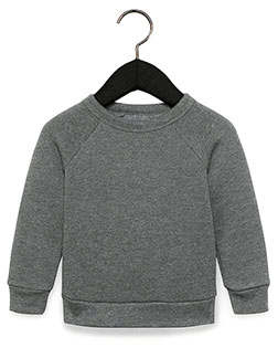 Bella + Canvas 3901T  Toddler Sponge Fleece Raglan Sweatshirt at GotApparel