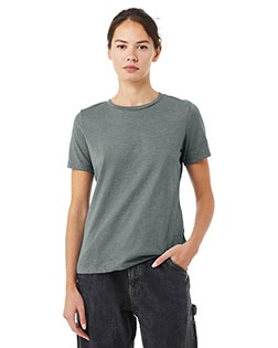 Bella + Canvas 6400CVC Women Ladies' Relaxed Heather Cvc Short-Sleeve T-Shirt at GotApparel