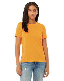 Bella + Canvas 6400CVC Women Ladies' Relaxed Heather Cvc Short-Sleeve T-Shirt at GotApparel