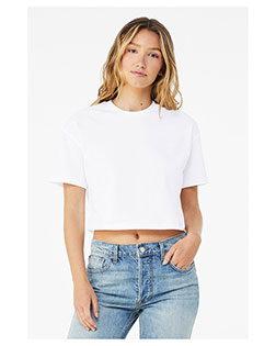 Bella + Canvas 6482  FWD Fashion Ladies' Jersey Cropped T-Shirt at GotApparel