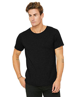 Bella + Canvas B3014 Men Jersey Raw Neck T-Shirt at GotApparel