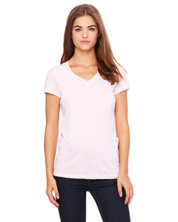 Bella + Canvas B6005 Women Jersey Short-Sleeve V-Neck T-Shirt at GotApparel
