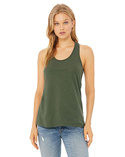 Bella + Canvas B6008 Women Jersey Racerback Tank at GotApparel