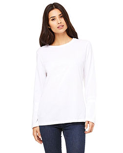 Bella + Canvas B6450 Women Missys Jersey Long-Sleeve T-Shirt at GotApparel
