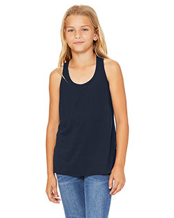 Bella + Canvas B8800Y Girls Flowy Racerback Tank at GotApparel