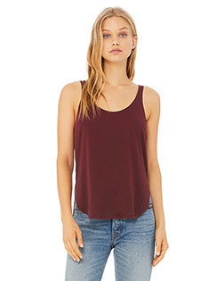 Bella + Canvas B8802 Women Flowy Side Slit Tank at GotApparel