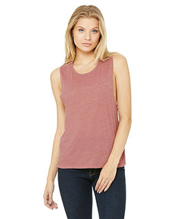 Bella + Canvas B8803 Women Flowy Scoop Muscle Tank at GotApparel