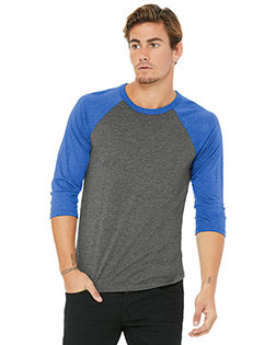 Grey/ True Royal Triblend product color