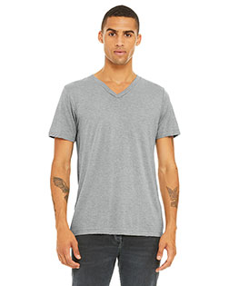 Bella + Canvas BC3415 Men 3.8 oz Short Sleeve V-Neck Tee at GotApparel