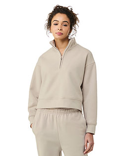 Bella + Canvas BC4540 ® Women's 10-Ounce 1/2-Zip Pullover at GotApparel