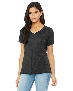 Bella + Canvas BC6415  BELLA+CANVAS<sup>®</sup> Women's Relaxed Triblend V-Neck Tee BC6415 at GotApparel