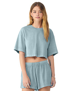 Bella + Canvas BC6882GD ® Women's Heavyweight Garment-Dyed Cropped Tee at GotApparel