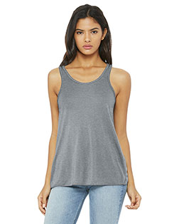 Bella + Canvas BC8800 Women 3.7 oz Flowy Racerback Tank at GotApparel