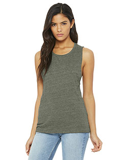 Bella + Canvas BC8803 Women's Flowy Scoop Muscle Tank at GotApparel