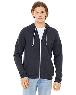 Bella + Canvas 3739 Unisex Sponge Fleece Full-Zip Hoodie at GotApparel