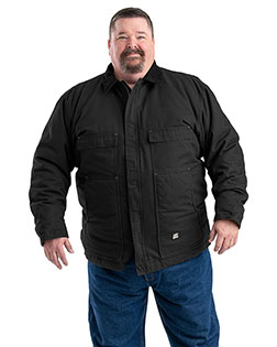 Berne CH377T Men's Tall Highland Washed Chore Coat at GotApparel