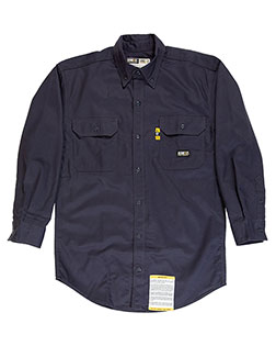 Berne FRSH10  Men's Flame-Resistant Button-Down Work Shirt at GotApparel