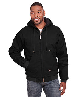 Berne HJ375T  Men's Tall Highland Washed Cotton Duck Hooded Jacket at GotApparel