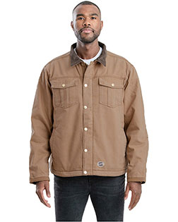 Berne J58T Tall Vintage Washed Sherpa-Lined Work Jacket at GotApparel