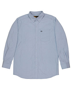 Berne SH26  Men's Foreman Flex180 Button-Down Woven Shirt at GotApparel