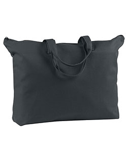 BAGedge BE009 Women  12 Oz. Canvas Zippered Book Tote at GotApparel