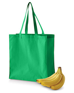 Bagedge BE055 Unisex Canvas Grocery Tote Bag at GotApparel