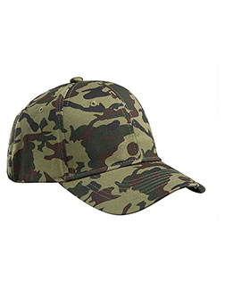 Big Accessories / Bagedge BX024 Unisex Structured Camo Hat at GotApparel