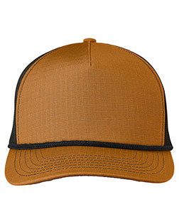 Big Accessories BA680 Ripstop Foam Trucker Hat at GotApparel