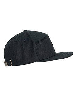 Big Accessories BA709 Hybrid Flat Bill Cap at GotApparel