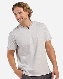Boxercraft BM2401 Men's Striped V-Notch T-Shirt at GotApparel