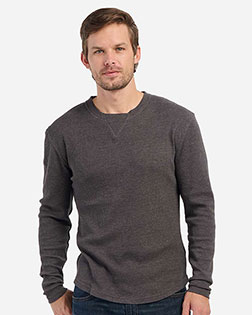 Boxercraft BM3103 Men's Waffle Knit Long Sleeve T-Shirt at GotApparel