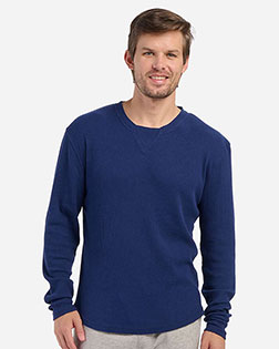 Boxercraft BM3103 Men's Waffle Knit Long Sleeve T-Shirt at GotApparel