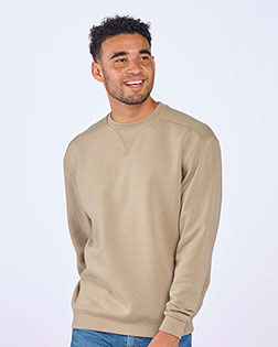 BOXERCRAFT BM5101 Men Fleece Crew Pullover at GotApparel