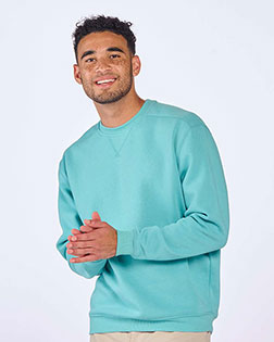 BOXERCRAFT BM5101 Men Fleece Crew Pullover at GotApparel