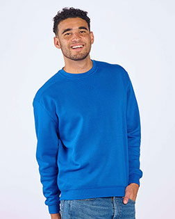BOXERCRAFT BM5101 Men Fleece Crew Pullover at GotApparel