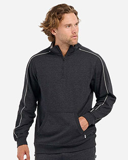 Boxercraft BM5204 Men's French Terry Quarter-Zip Pullover at GotApparel