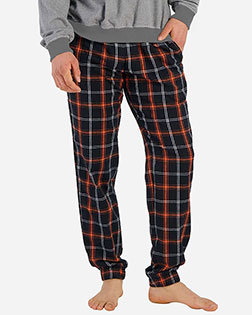 Black/ Orange/ White Plaid product color