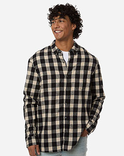 Black/ Ecru Buffalo Plaid product color