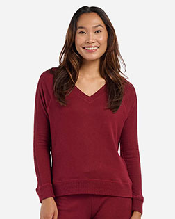 Boxercraft BW1201 Women's Cuddle V-Neck Pullover at GotApparel