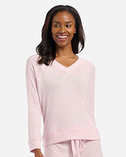 Boxercraft BW1201 Women's Cuddle V-Neck Pullover at GotApparel