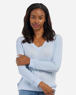 Boxercraft BW1201 Women's Cuddle V-Neck Pullover at GotApparel