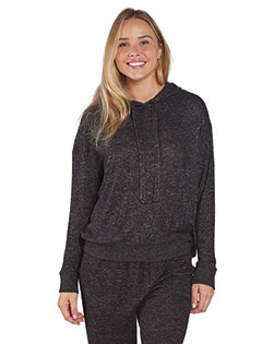 BOXERCRAFT BW1501 Ladies' Cuddle Soft Hooded Sweatshirt at GotApparel