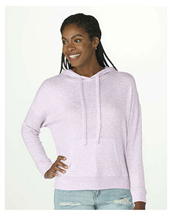 BOXERCRAFT BW1501 Women 's Cuddle Fleece Hooded Pullover at GotApparel