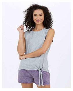 BOXERCRAFT BW2507 Women 's Knot Front T-Shirt at GotApparel