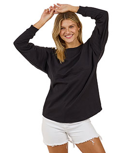 Boxercraft BW3514  Ladies' Oversized Pom Pom Jersey Fleece at GotApparel