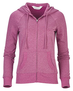 BOXERCRAFT BW5201 Women 's Dream Fleece Full-Zip Hooded Sweatshirt at GotApparel