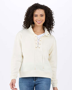 Boxercraft BW5401 Women's Lace Up Pullover at GotApparel
