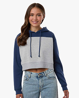 Boxercraft BW5404 Women's Cropped Fleece Hooded Sweatshirt at GotApparel