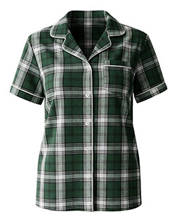 Green/ White Plaid product color