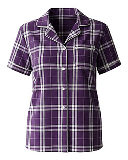 Purple/ White Plaid product color
